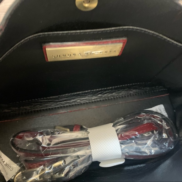 Sondra Roberts Small Leather Bag with Strap - Picture 6 of 9
